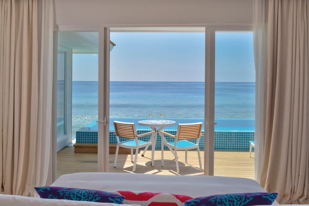 Ocean Pool Villa at Kandima, view 4
